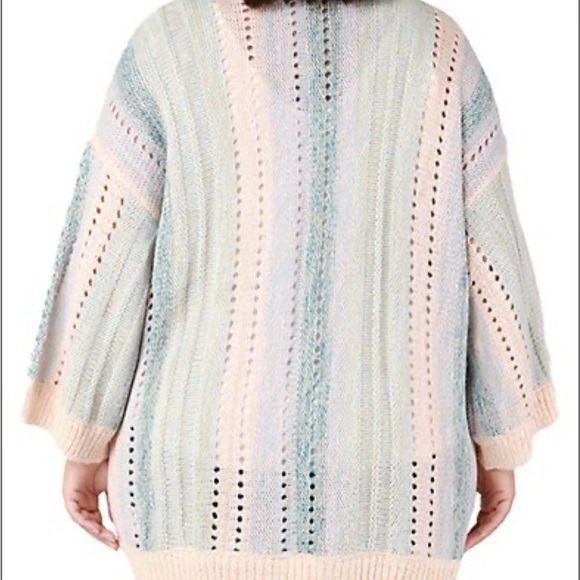 NWT Dex
Plus Open-Front Wide-Sleeve Ombré Cardigan -2x - Picture 2 of 2